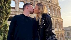 Jovic e la sua Sofija in visita a Roma: foto all’ombra del Colosseo