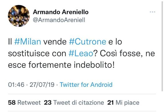 Derby social, Calha vince solo negli sfottò: ma il post scompare…- immagine 4