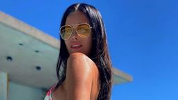 Natalie Weber, il lato B è da urlo: lady Zarate conquista i social