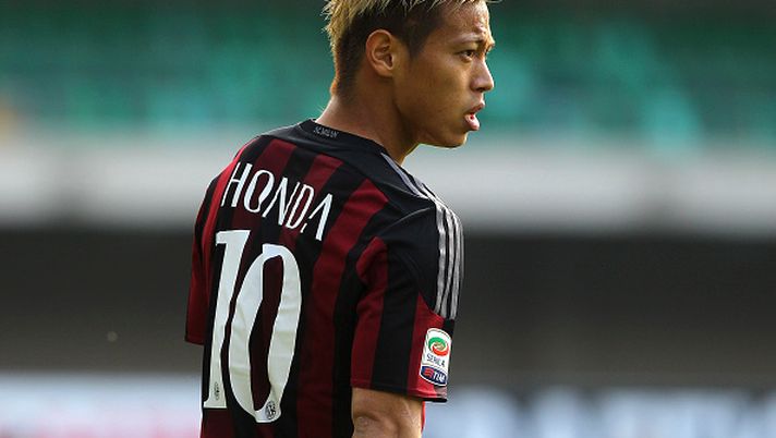 Honda, centrocampista del Milan, Getty Images