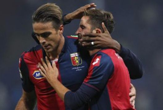 Matri e Antonini in maglia Genoa (fonte foto: Getty Images) Matri e Antonini in maglia Genoa (fonte foto: Getty Images)