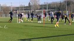 Verso il Napoli, Verona in campo