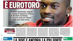EDICOLA TS – Inter, Karamoh sì ma il centrale non è arrivato