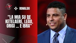 Ronaldo: “Scudetto, duello Inter-Juve? No, il Milan parte alla pari”