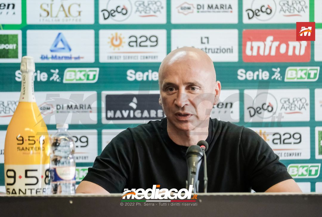 FOTO PALERMO, Corini in conferenza stampa prima del match contro il Bari (Gallery) - immagine 7