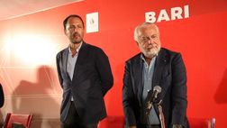 Bari, De Laurentiis: “Vicino alla squadra. Vogliamo la Serie B, ma sarà una guerra”