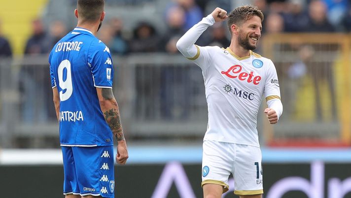 Dries Mertens (Photo by Gabriele Maltinti/Getty Images) mertens de laurentiis