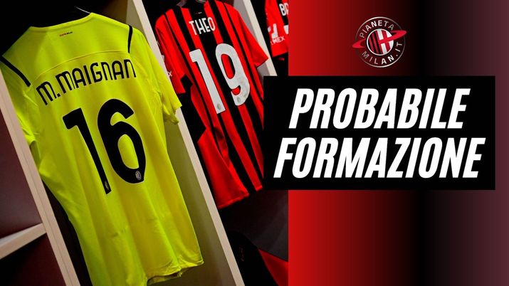 Probabile formazione AC Milan