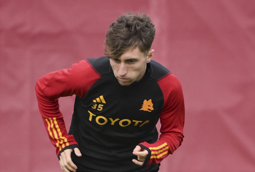 Roma, la rifinitura a Trigoria in vista dell’Inter – FOTOGALLERY - immagine 42