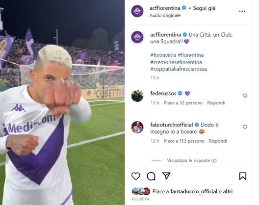 FOTO – Dodò boxa con la camera. Il tifoso Turchi scherza: “T’insegno io!”- immagine 2