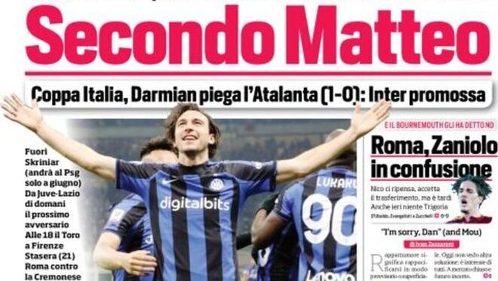 IL NAPOLI SUI MEDIA – Le prime pagine dei giornali di oggi 1 febbraio 2023 - immagine 1