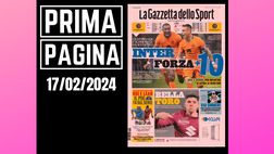 Prima pagina Gazzetta dello Sport: Osi e Leao, il PSG fa sul serio