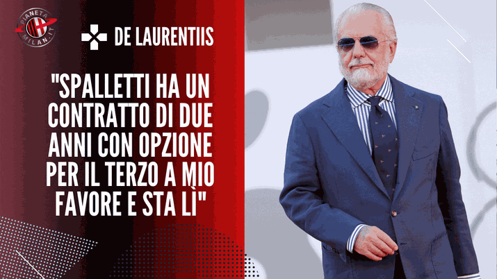 Aurelio De Laurentiis, presidente del Napoli (getty images)