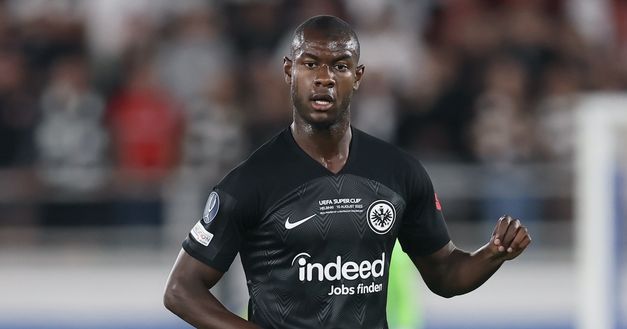 Evan N'Dicka (difensore Eintracht Francoforte) | Bundesliga News (Getty Images) Evan N'Dicka Eintracht Francoforte