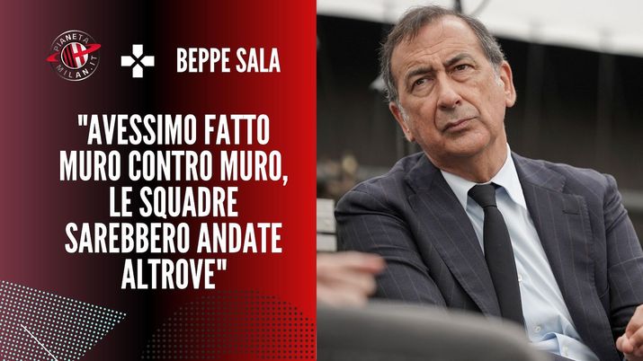 Intervista Giuseppe Sala Nuovo Stadio AC Milan Inter