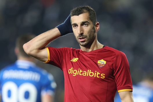 Henrikh Mkhitaryan, qui con la maglia della Roma | Serie A News (Getty Images) Henrikh Mkhitaryan AS Roma