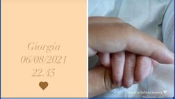 Ivana Icardi è diventata mamma: è nata la piccola Giorgia