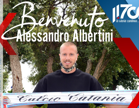 Catania Alessandro Albertini (twitter ufficiale Catania) Catania Alessandro Albertini (twitter ufficiale Catania)