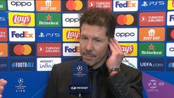 Simeone: “Inter forte, noi abbiamo fatto una buona partita. Al ritorno…”
