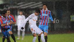 A Catania vince la pioggia