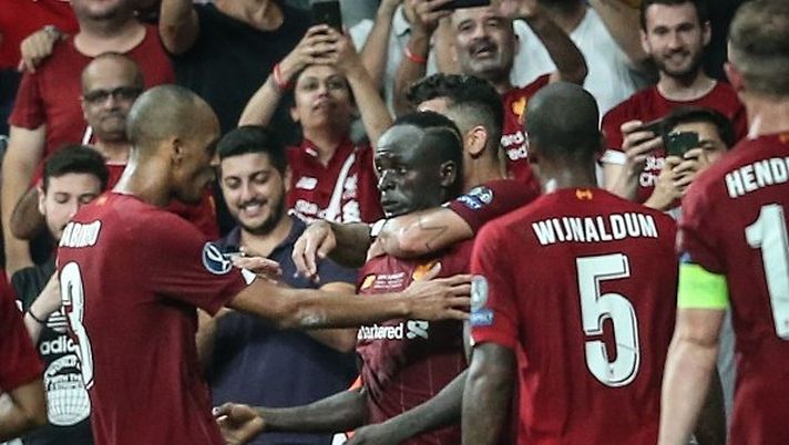 Doppietta di Manè, poi i rigori: Liverpool supercampione d'Europa contro un ottimo Chelsea Doppietta di Manè, poi i rigori: Liverpool supercampione d'Europa contro un ottimo Chelsea