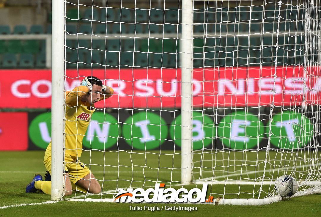  during the Serie B match between US Citta di Palermo and Ascoli at Stadio Renzo Barbera on December 27, 2018 in Palermo, Italy. 