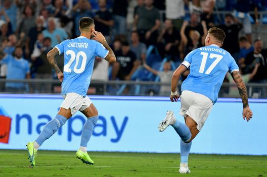 Lazio Immobile Zaccagni (getty images) Lazio Immobile Zaccagni
