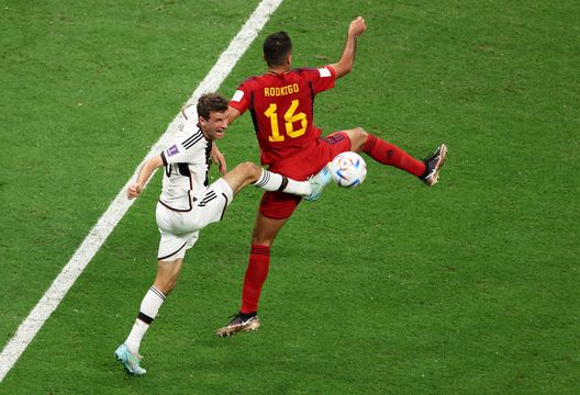 Muller Spagna-Germania (getty images) Muller Spagna-Germania