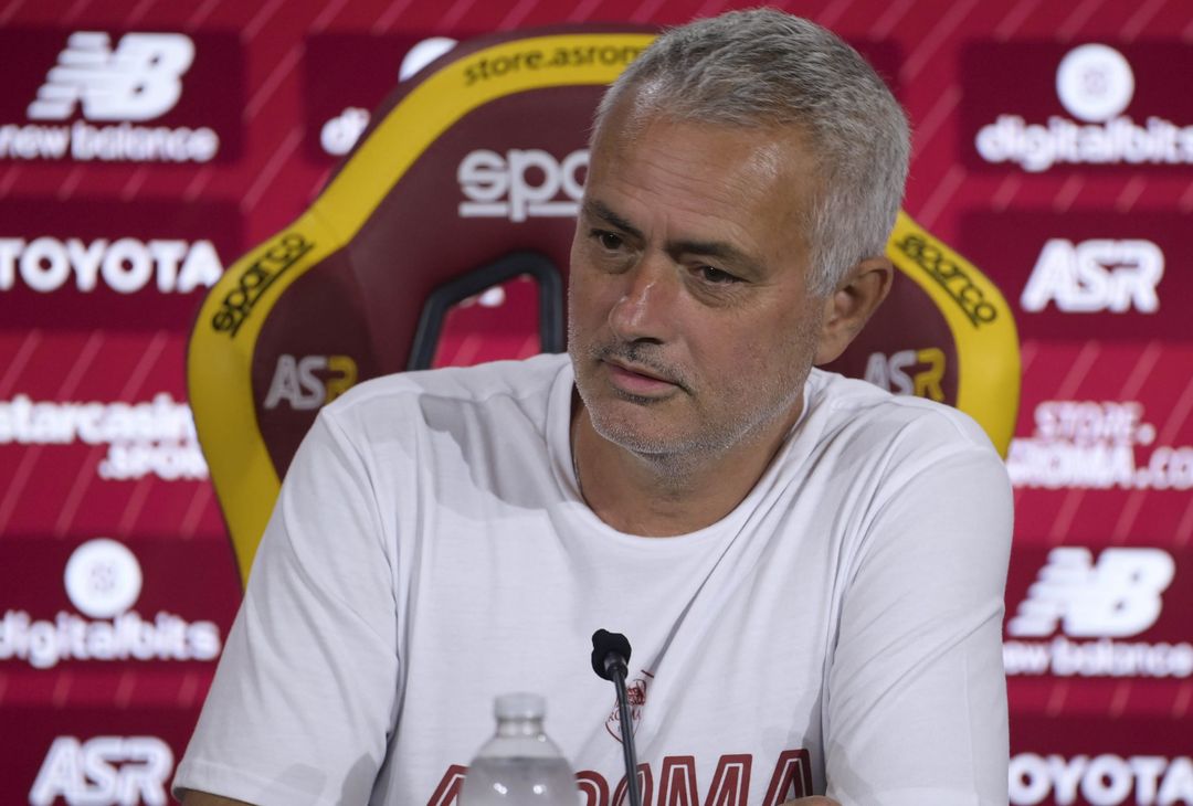La conferenza stampa di Mourinho prima del match contro la Cremonese – FOTO GALLERY - immagine 7