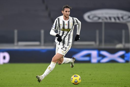 Adrien Rabiot in azione in questa stagione Adrien Rabiot in azione in questa stagione