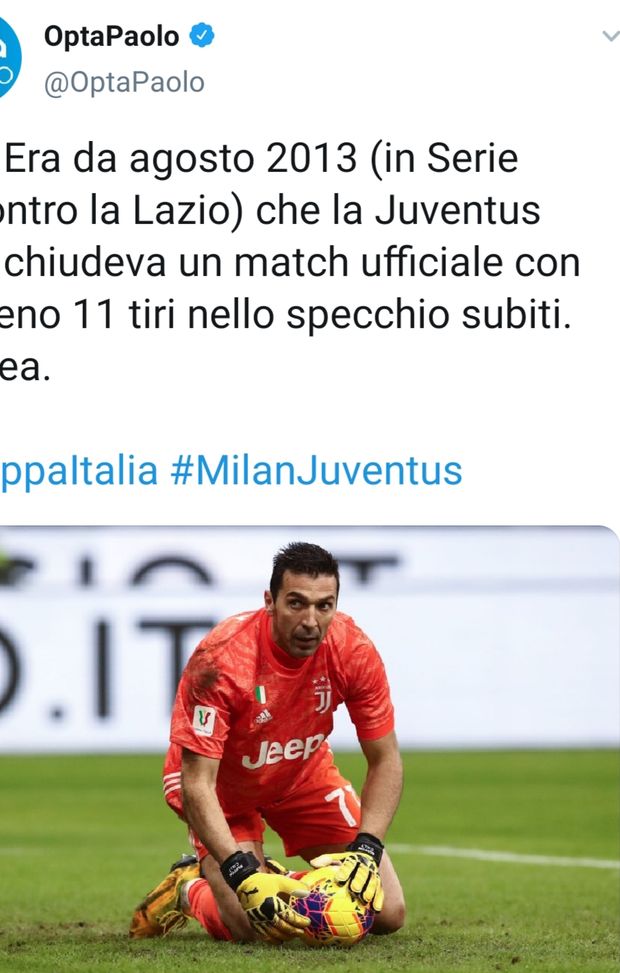 Opta conferma tutto... Opta conferma tutto...