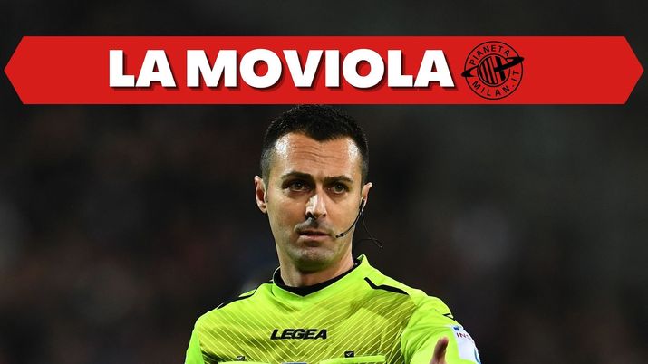 Cagliari-Milan 0-1 Serie A 2021-2022 moviola arbitro Di Bello