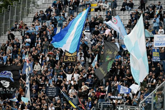 Tifosi della Lazio a La Spezia Tifosi della Lazio a La Spezia