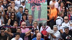 Bologna, i tifosi in pellegrinaggio per Mihajlovic
