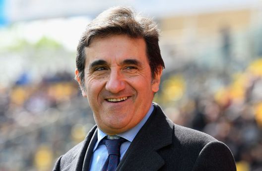 Parma-Torino, il presidente granata Urbano Cairo al Tardini Parma-Torino, il presidente granata Urbano Cairo al Tardini