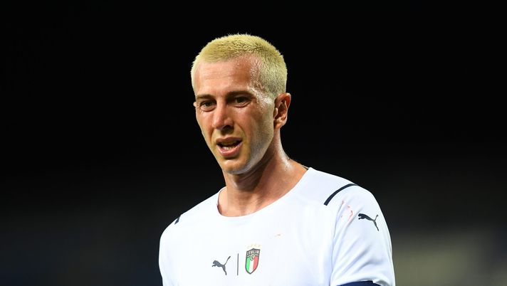 CAGLIARI, ITALY - MAY 28: Federico Bernardeschi of Italy celebrates after scoring the opening goal during the international friendly match between Italy and San Marino at on May 28, 2021 in Cagliari, Italy. (Photo by Claudio Villa/Getty Images) CAGLIARI, ITALY - MAY 28: Federico Bernardeschi of Italy celebrates after scoring the opening goal during the international friendly match between Italy and San Marino at on May 28, 2021 in Cagliari, Italy. (Photo by Claudio Villa/Getty Images)