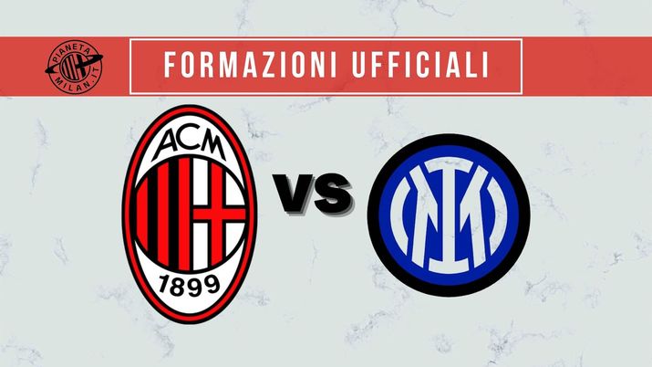Le formazioni ufficiali del derby Milan-Inter, andata delle semifinali di Coppa Italia 2021-2022 | AC Milan News Formazioni ufficiali derby Milan-Inter Coppa Italia 2021-2022