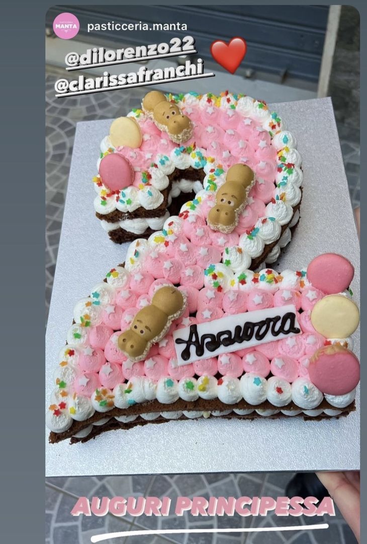 FOTO Di Lorenzo e gli auguri speciali alla figlia Azzurra: “Buon compleanno!” - immagine 4