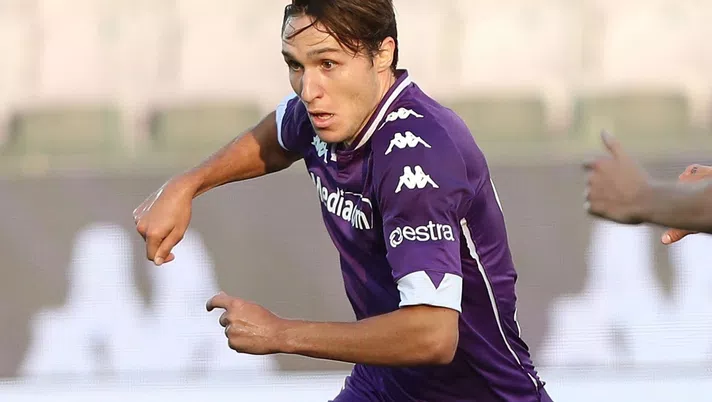 Federico Chiesa, esterno offensivo della Fiorentina (credits: GETTY Images)