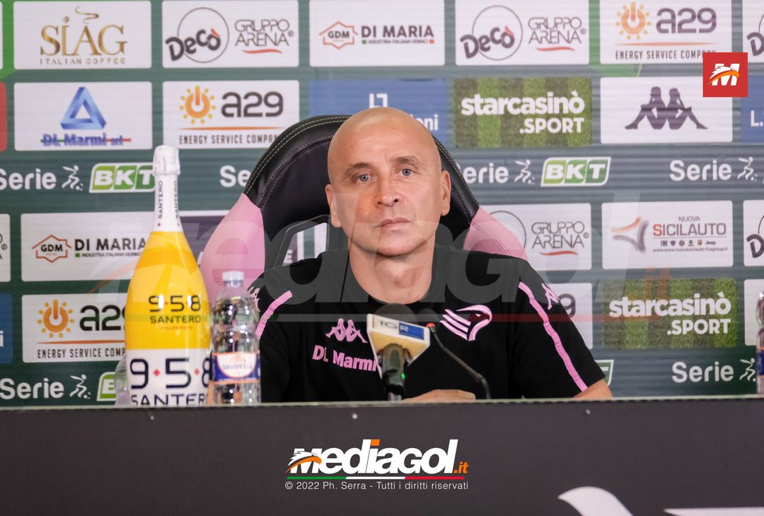 FOTO PALERMO, verso il Pisa: la conferenza di mister Corini (Gallery) - immagine 10