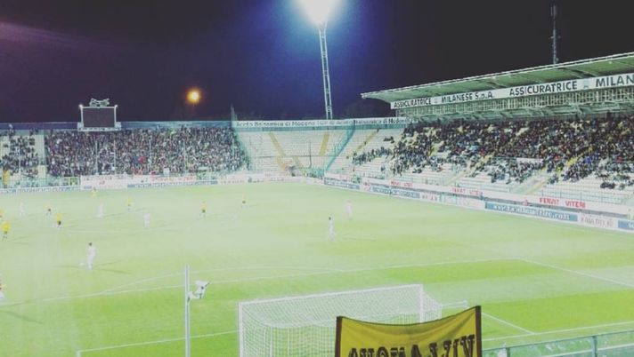 Lo stadio Braglia di Modena: il 7 marzo è in calendario il derby contro il Carpi Lo stadio Braglia di Modena: il 7 marzo è in calendario il derby contro il Carpi