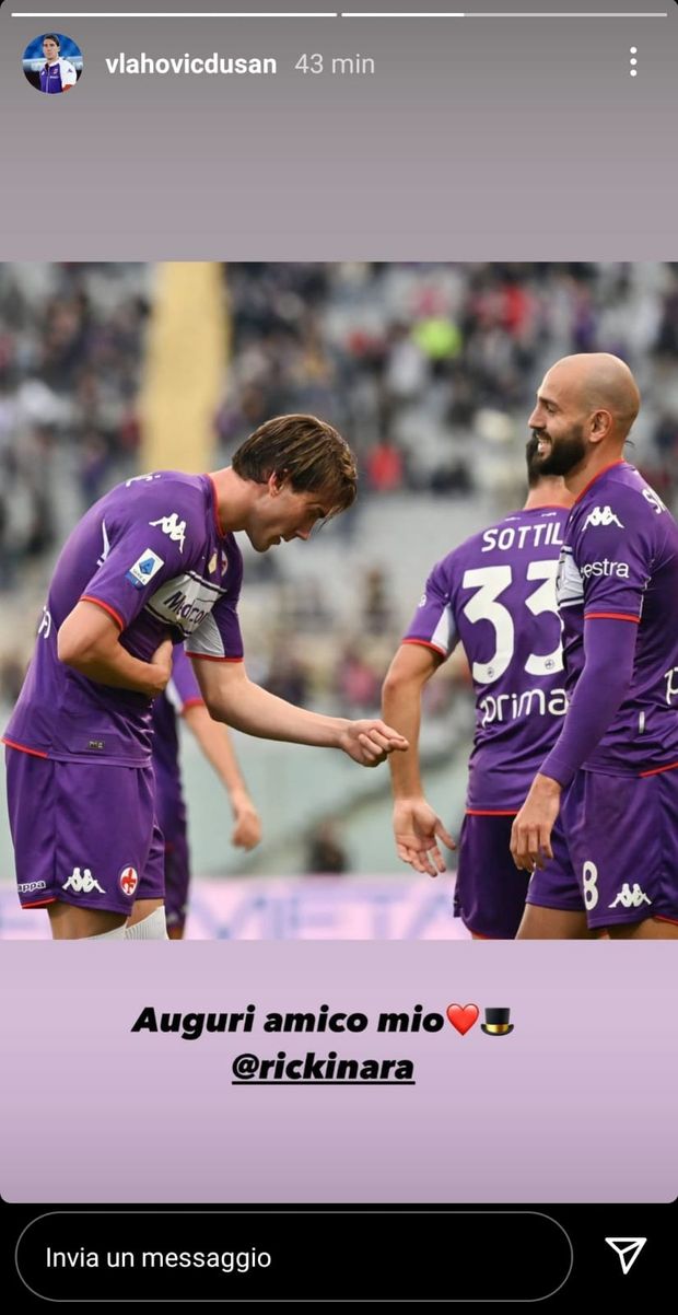 FOTO – 30 candeline per Saponara, ACF e i compagni: “Auguri Mago”- immagine 2