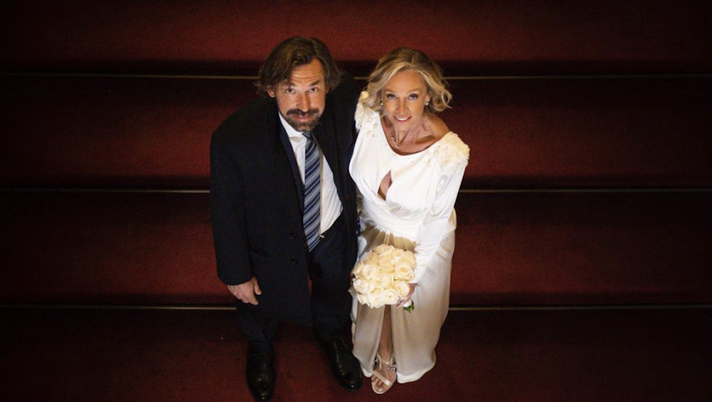 Pirlo alla moglie Valentina: “Giornata indimenticabile: brindiamo ad una vita insieme”  Pirlo alla moglie Valentina: “Giornata indimenticabile: brindiamo ad una vita insieme” - immagine 1