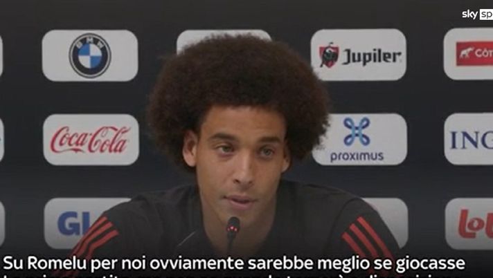 Belgio, Witsel: “Lukaku? Ho vissuto la stessa situazione all’Europeo, sono sicuro che…” Belgio, Witsel: “Lukaku? Ho vissuto la stessa situazione all’Europeo, sono sicuro che…” - immagine 1