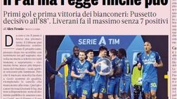 GdS: “L’Udinese ricomincia da tre Il Parma regge finché può”