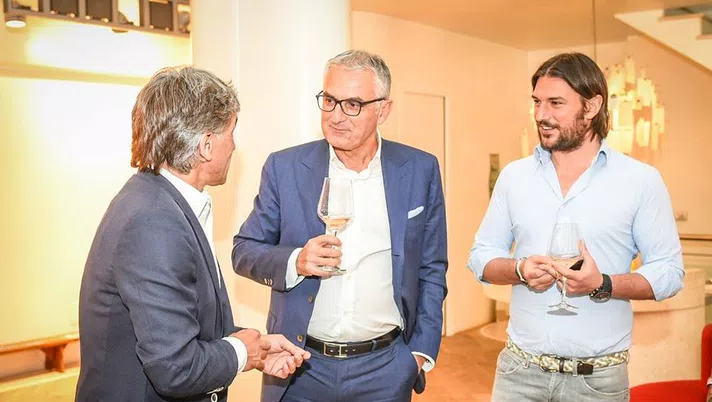 Roberto Bonetto con il figlio Edoardo