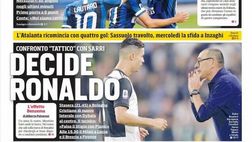 EDICOLA CDS – I gemelli del golpe. Lukaku e Lautaro spaventano Juve e Lazio: Inter in corsa