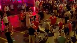 VIDEO / Rissa a Tenerife tra tifosi di Inghilterra e Galles