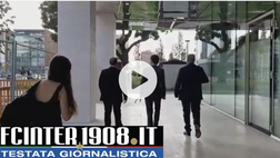 VIDEO FCIN1908 / Il presidente Steven Zhang nel nuovo QG nerazzurro