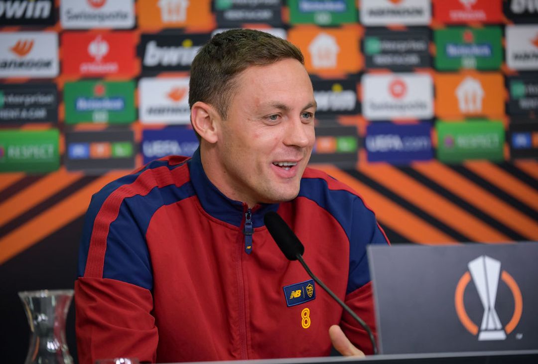 Bayer-Roma, la conferenza stampa di Mourinho e Matic – FOTO GALLERY - immagine 17